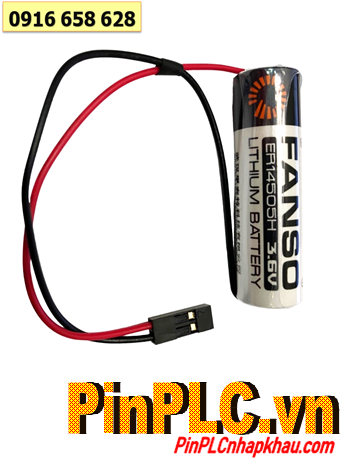 Fanso ER14505H, Pin PLC Fanso ER14505H lithium 3.6v AA 2700mAh (có Dây zắc cắm)